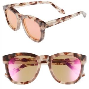 Wildfox Catfarer Sunglasses with Pink/Orange lense